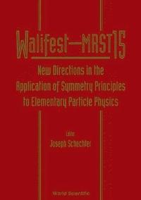 bokomslag New Directions In The Application Of Symmetry Principles To Elementary Particle Physics: Walifest-mrst 15