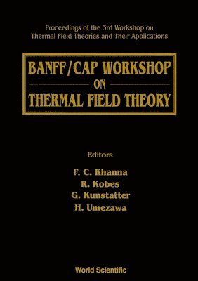 KUNSTAT UMEZAWA KOBES KUNSTAT FC KHANNA, F C Khanna, R Kobes, G Kunstatter, H Umezawa - THERMAL FIELD THEORY: BANFF/CAP WORKSHOP ON - PROCEEDINGS OF THE 3RD WORKSHOP ON THERMAL FIELD THEORIES AND THEIR APPLICATIONS, Inbunden
