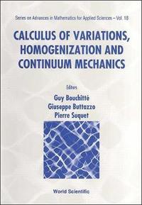 bokomslag Calculus Of Variations, Homogenization And Continuum Mechanics