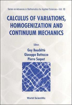 bokomslag Calculus Of Variations, Homogenization And Continuum Mechanics