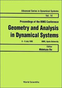 bokomslag Geometry And Analysis In Dynamical Systems - Proceedings Of The Rims Conference
