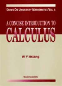 bokomslag Concise Introduction To Calculus, A