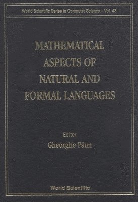 bokomslag Mathematical Aspects Of Natural And Formal Languages
