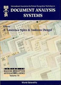 bokomslag Document Analysis Systems - Proceedings Of The International Association For Pattern Recognition Workshop