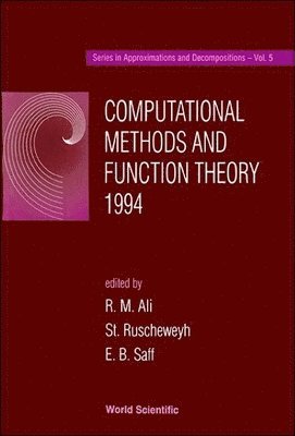 bokomslag Computational Methods And Function Theory 1994 - Proceedings Of The Conference