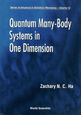 Quantum Many-body Systems In One Dimension 1