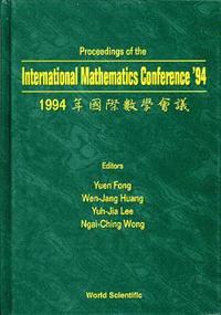 bokomslag International Mathematics Conference '94