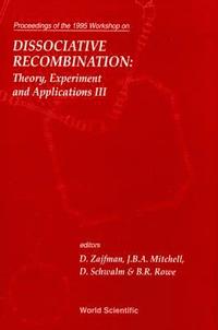 bokomslag Dissociative Recombination, Theory, Experiment And Applications Iii