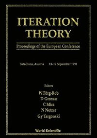 bokomslag Iteration Theory - Proceedings Of The European Conference