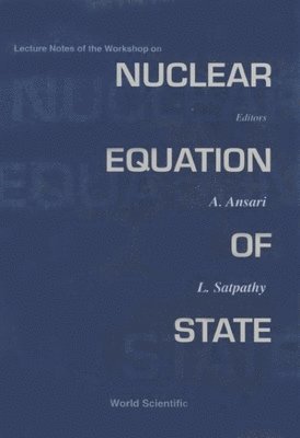 bokomslag Nuclear Equation Of State - Lecture Notes Of The Workshop