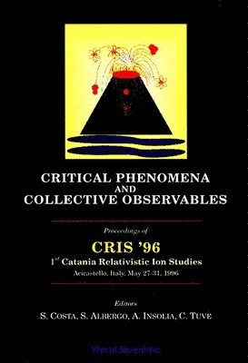 bokomslag Critical Phenomena And Collective Observables - Cris '96