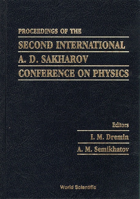 DREMN DREMIN A SEMIKHATOV, I M Dremin, A M Semikhatov - SECOND INTERNATIONAL A D SAKHAROV CONFERENCE ON PHYSICS, Inbunden. Tillgänglighet: Tillfälligt slut