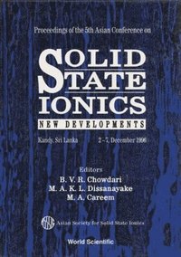 bokomslag Solid State Ionics: New Developments - Proceedings Of The 5th Asian Conf