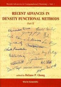 bokomslag Recent Advances In Density Functional Methods, Part Ii