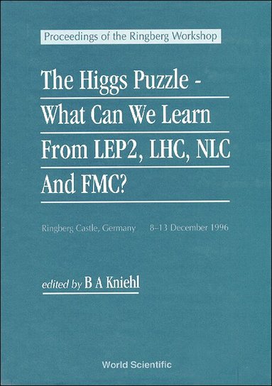 BERND A KNIEHL, B A Kniehl - HIGGS PUZZLE, THE: WHAT CAN WE LEARN FROM LEP2, LHC, NLC, AND FMC? - PROCEEDINGS OF THE 1996 RINGBERG WORKSHOP, Inbunden