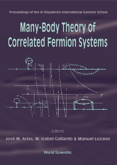 M ISABEL GALLARDO ET AL JOSE M ARIAS, José M Arias, M Isabel Gallardo, Manuel Lozano - MANY-BODY THEORY OF CORRELATED FERMION SYSTEMS - PROCEEDINGS OF THE VI HISPALENSIS INTERNATIONAL SUMMER SCHOOL, Inbunden