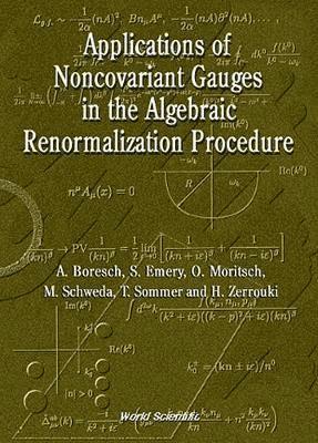 bokomslag Applications Of Noncovariant Gauges In The Algebraic Renormalization Procedure