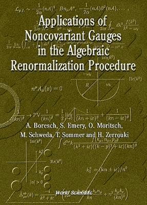 bokomslag Applications Of Noncovariant Gauges In The Algebraic Renormalization Procedure