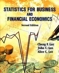 bokomslag Statistics For Business And Financial Economics