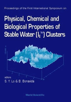 LO SHUI-YIN, Shui-Yin Lo, Benjamin Bonavida - Physical, Chemical and Biological Properties of Stable Water (Ietm) Clusters - Proceedings of the First International Symposium, Häftad