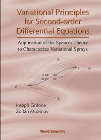 bokomslag Variational Principles For Second-order Differential Equations, Application Of The Spencer Theory Of