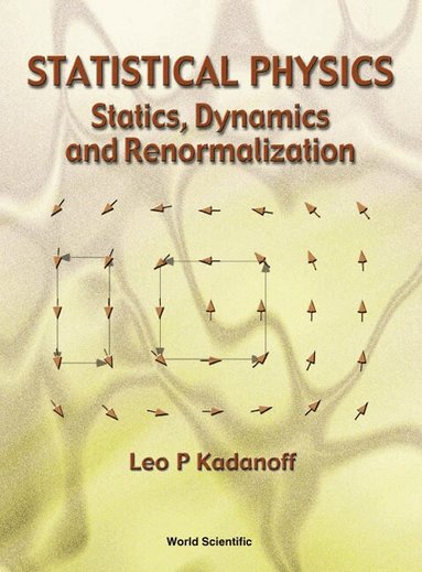 Leo P Kadanoff - STATISTICAL PHYSICS: STATICS, DYNAMICS AND RENORMALIZATION, Häftad
