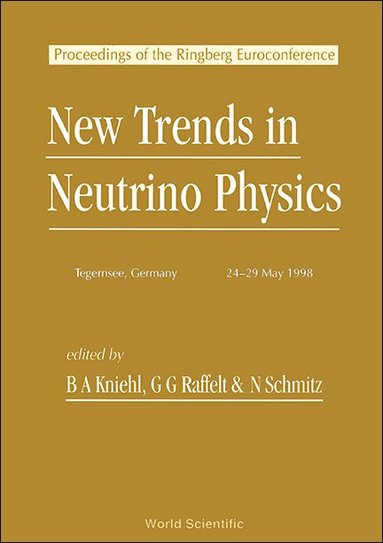 SCHMITZ G RAFFELT & N SCHMIT B A KNIEHL, B A Kniehl, G G Raffelt, N Schmitz - NEW TRENDS IN NEUTRINO PHYSICS: PROCEEDINGS OF THE RINGBERG EUROCONFERENCE, Inbunden