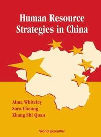 bokomslag Human Resource Strategies In China