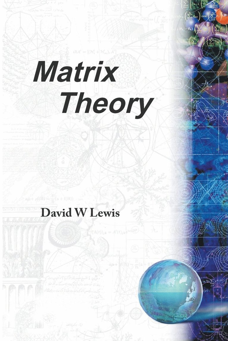 David W Lewis - MATRIX THEORY, Häftad. Tillgänglighet: Lägg i varukorg