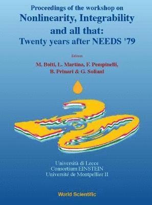 bokomslag Nonlinearity, Integrability And All That: Twenty Years After Needs '79 - Proceedings Of The Workshop