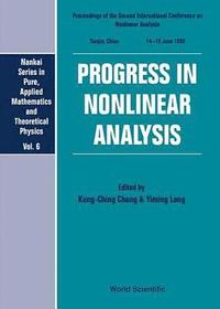 bokomslag Progress In Nonlinear Analysis - Proceedings Of The Second International Conference On Nonlinear Analysis