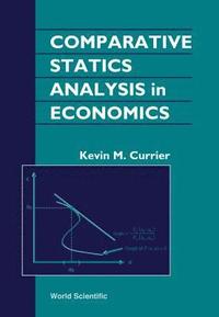 bokomslag Comparative Statics Analysis in Economics
