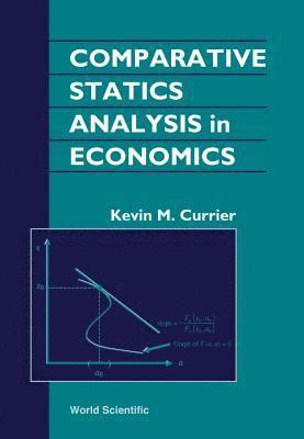 bokomslag Comparative Statics Analysis In Economics