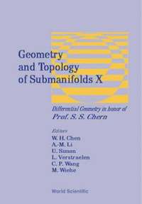 bokomslag Geometry And Topology Of Submanifolds X: Differential Geometry In Honor Of Professor S S Chern
