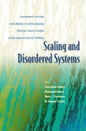 bokomslag Scaling And Disordered Systems: International Workshop And Collection Of Articles Honoring Professor Antonio Coniglio On The Occasion Of His 60th Birthday