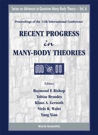 bokomslag Recent Progress In Many-body Theories - Proceedings Of The 11th International Conference