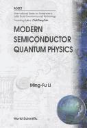 bokomslag Modern Semiconductor Quantum Physics