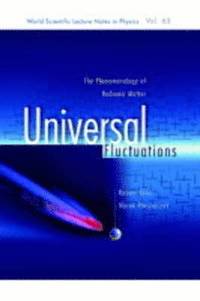 bokomslag Universal Fluctuations: The Phenomenology Of Hadronic Matter