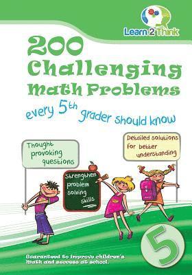 bokomslag 200 Challenging Math Problems every 5th grader should know