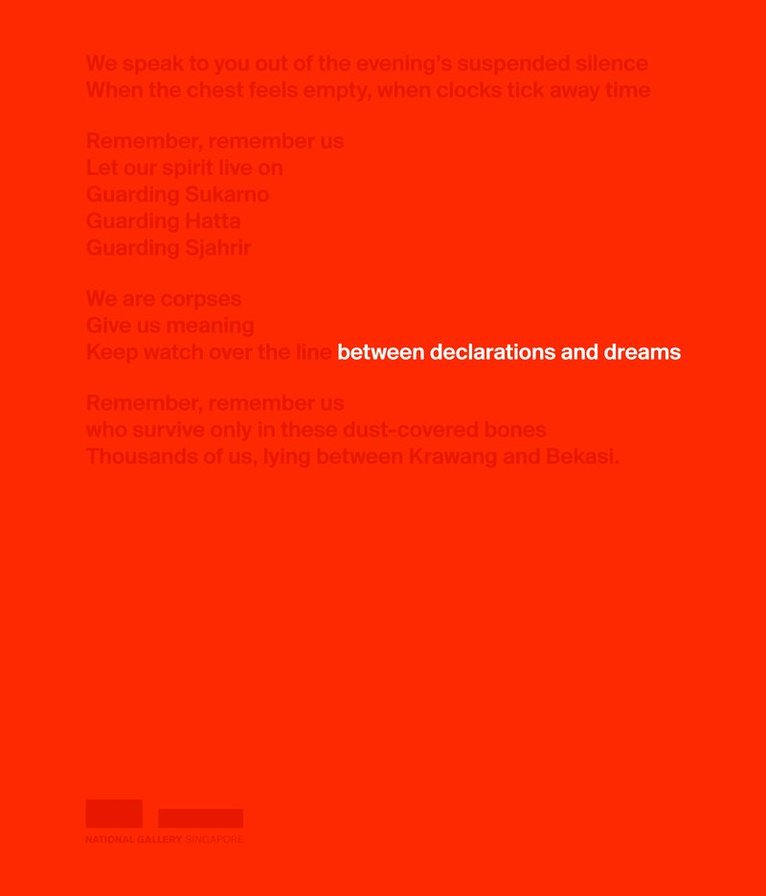Between Declarations and Dreams: Art of Southeast Asia since the 19th Century