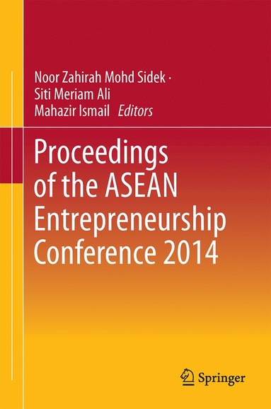 bokomslag Proceedings of the ASEAN Entrepreneurship Conference 2014