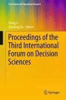 bokomslag Proceedings of the Third International Forum on Decision Sciences