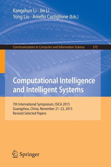 bokomslag Computational Intelligence and Intelligent Systems