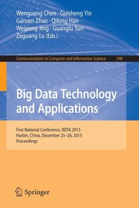 bokomslag Big Data Technology and Applications