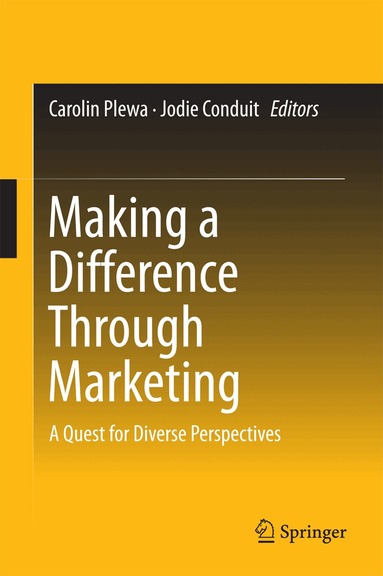 Carolin Plewa, Jodie Conduit - Making a Difference Through Marketing, Inbunden