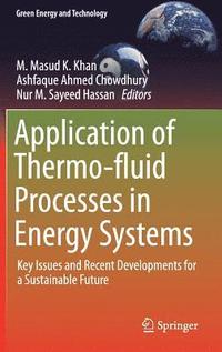 bokomslag Application of Thermo-fluid Processes in Energy Systems