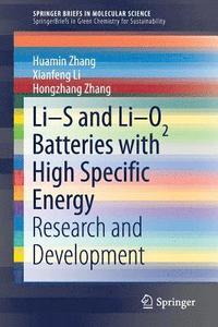 bokomslag Li-S and Li-O2 Batteries with High Specific Energy