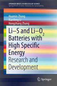 bokomslag Li-S and Li-O2 Batteries with High Specific Energy