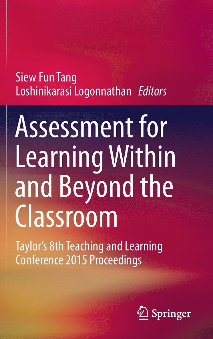 Assessment for Learning Within and Beyond the Classroom 1