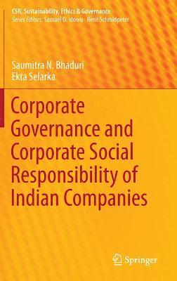 bokomslag Corporate Governance and Corporate Social Responsibility of Indian Companies